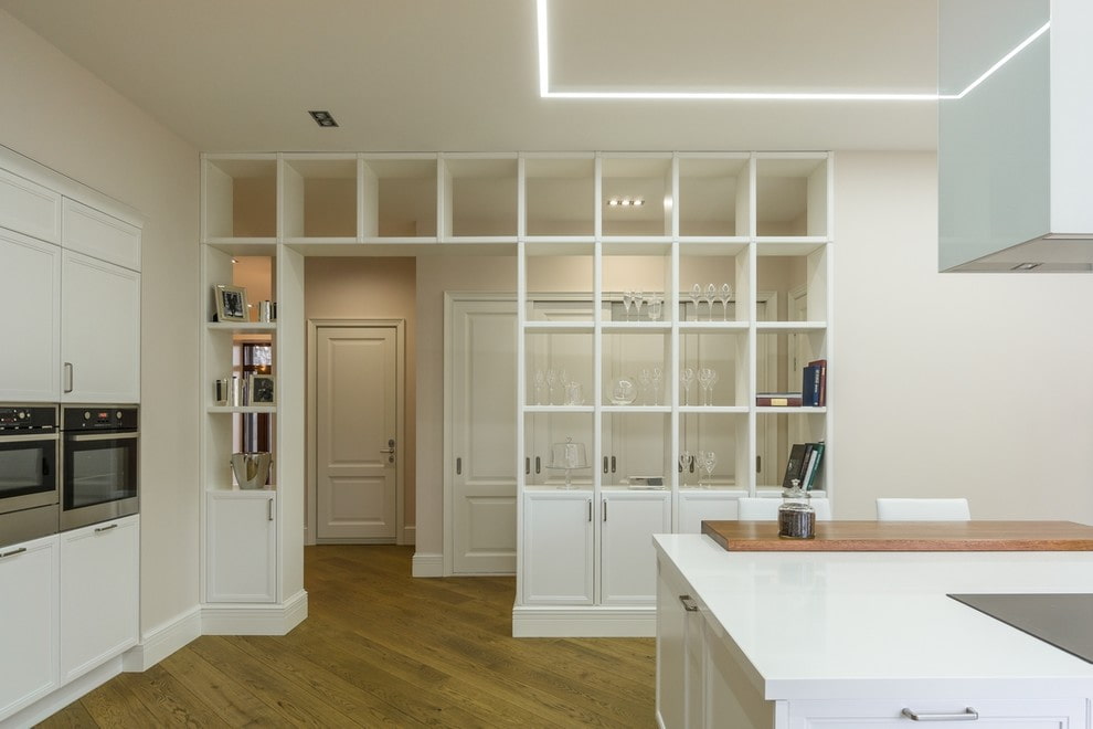 стеллаж перегородка дизайн фото