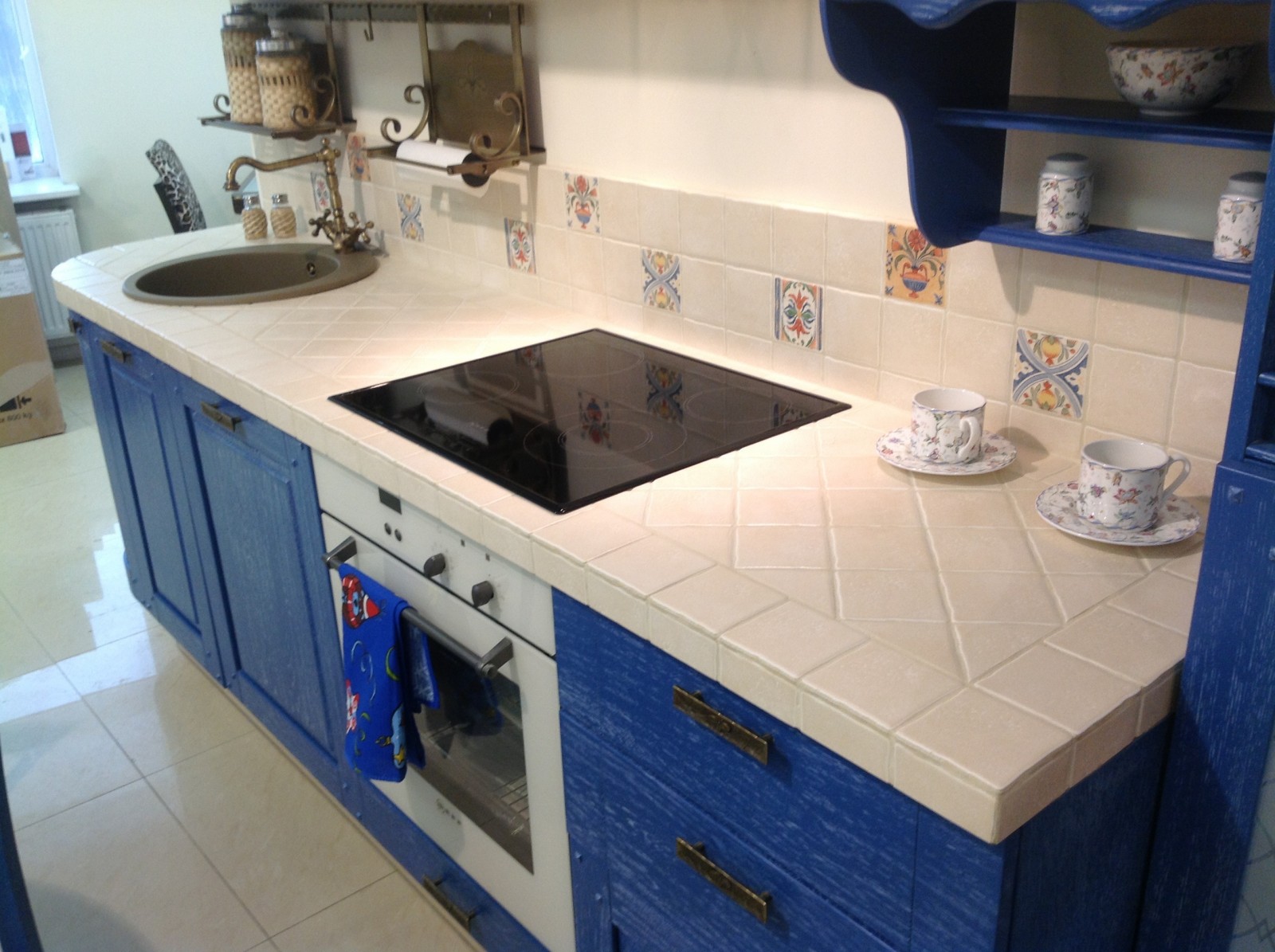 столешница из керамогранита фото дизайн