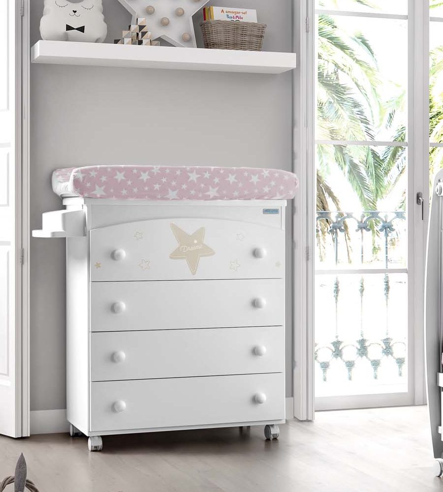 комод с пеленальной поверхностью