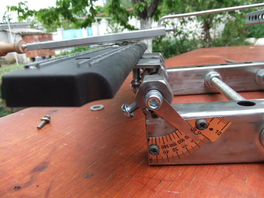 угол наклона