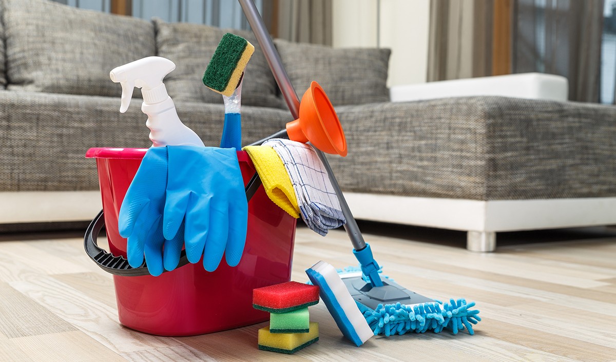 химию для уборки